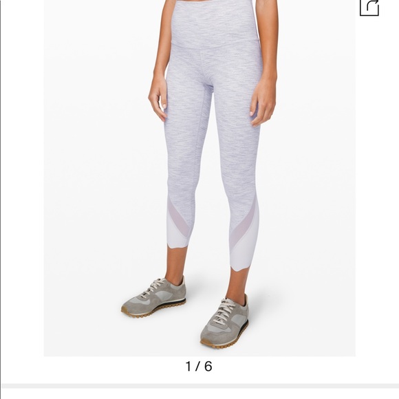 lululemon athletica Pants - High rise LULU lemon leggings. Size 4